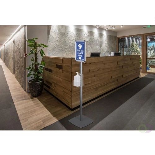 Hygene Infostand 140cm