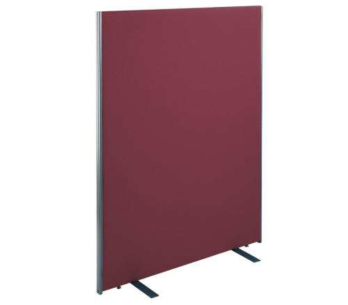 Floor standing fabric screen 1800mm high x 1000mm wide - made to order