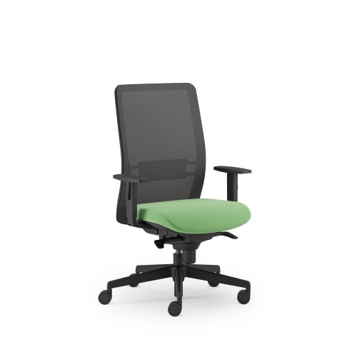 Dee High Back Mesh Task Chair in Black