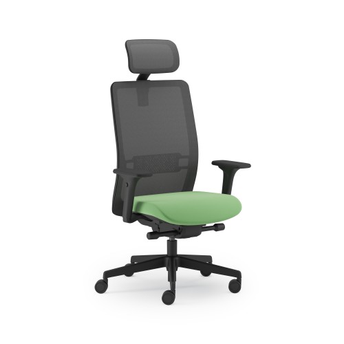 Dee High Back Mesh Task Chair in Black
