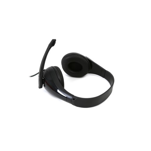 FREESTYLE HI-FI STEREO HEADSET + MIC + ADAPTER 2-1 (Black)