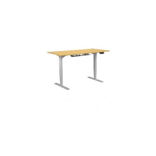 Dual Motor Electric Sit Stand Desk 1200mm x 800mm - Beech