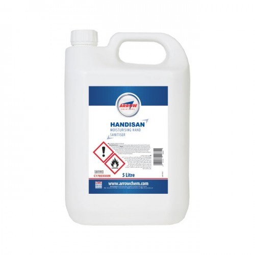 Handisan 80% Alcohol Antibacterial Hand Gel 5 Litre