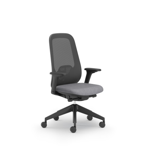 JOGA High Back Mesh Chair - Black