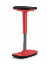 LEO Height Adjustable Stool – Red