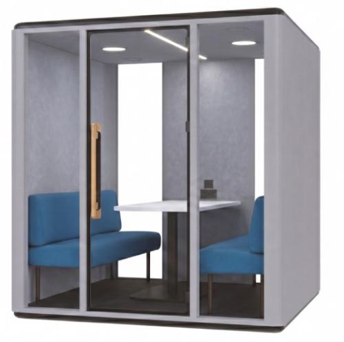 Zeno 4 Person Pod with Sofa and Table, assembly charge applies