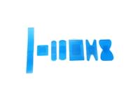 Blue Detectable Knuckle Plasters Pack 50