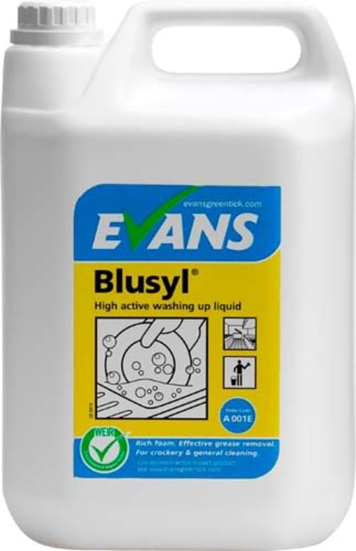 Evans Vanodine High Active Washing Up Liquid 2 x 5 litre