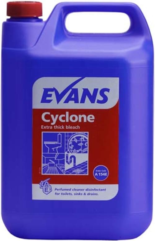 Evans Vanodine Extra Thick Bleach 2 x 5 litre