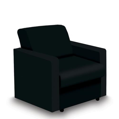 Contemporary Modular Fabric Low Back Armchair
