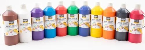 Creall Basic Colour 10x500ml Assorted Colours