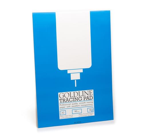 Goldline Professional Tracing Pad A2 Clear 90gsm