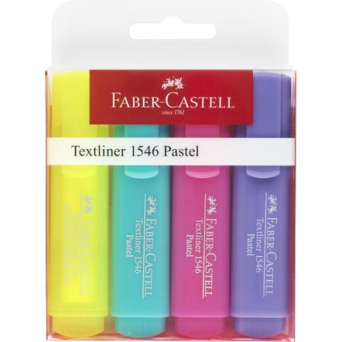 Faber Castell Pastel Highlighters - Pack of 4