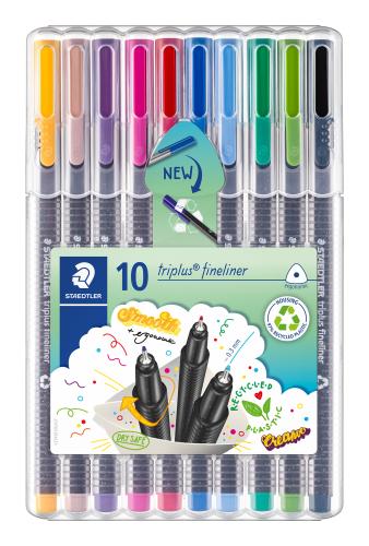 Staedtler Triplus Fineliners 10s