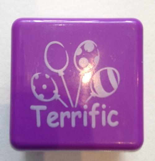 Clever Kids Teacher's Stamp - Terrific
