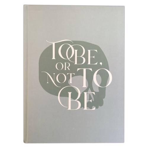 Shakespeare A5 Hardcover Sketch Book - To Be or Not to Be.