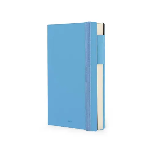 Legami 12 Month Daily Diary Medium Retro Blue 2026