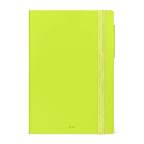 Legami 12-Month Daily Diary Chartreuse - Medium - 2026