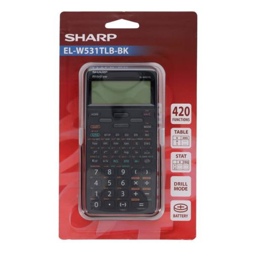 Sharp EL-531T Write View Scientific Calculator - Black