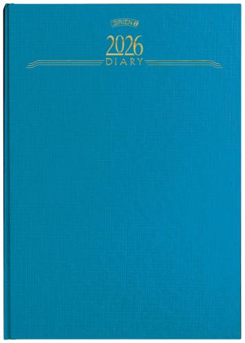 O'Briens A4 Half a Page per Day Diary 2026 - Assorted Cover Colours