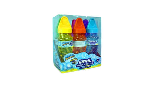 6 Pack of Bubbles with wands - 118ml