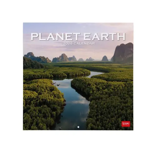 Planet Earth 2026 Wall Calendar