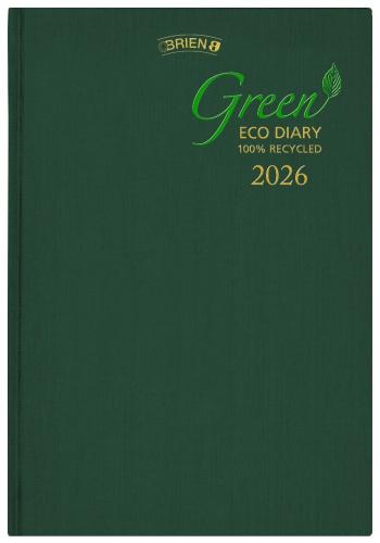 O'Briens A5 Day per Page Diary - Recycled 2026