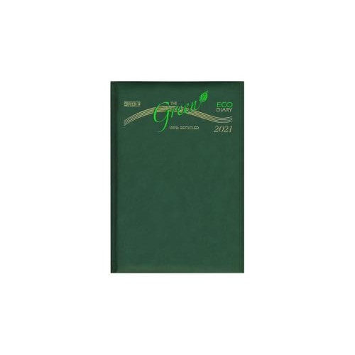 O'Briens A5 Day per Page Diary - Recycled 2021