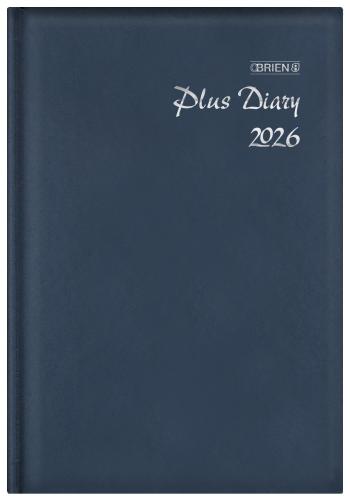 O'Briens A5 Padded Cover Weekly Diary 2026 - Assorted Cover Colours