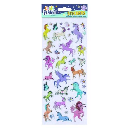 Craft Planet Unicorn Stickers