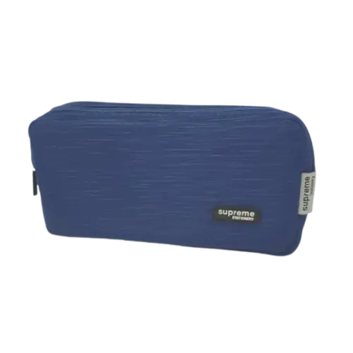 Supreme Double Pencil Case - Blue