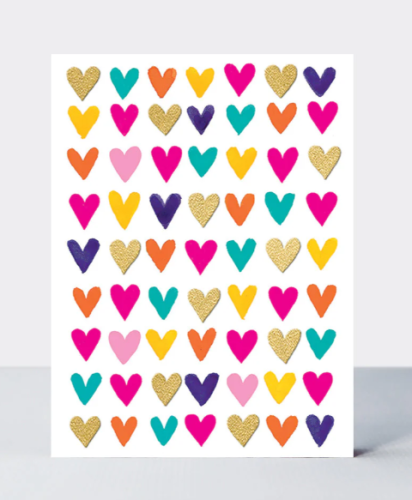 Rachel Ellen Mini Note Cards & Envelopes - Hearts
