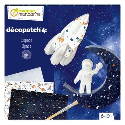 Creative box, Décopatch, Space - Blue