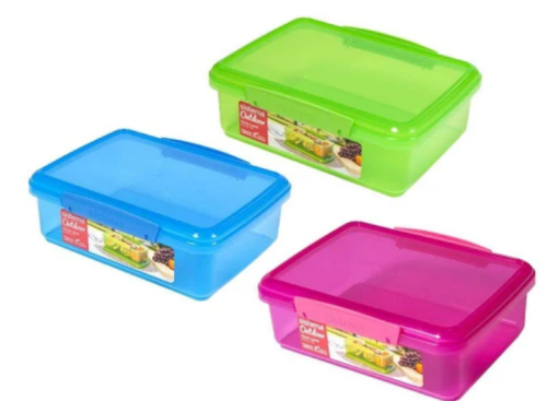 Sistema 2 Litre Lunch Box - Assorted Colours