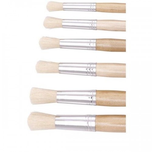 Hog Bristle Round Tip Size 8 Paint Brush