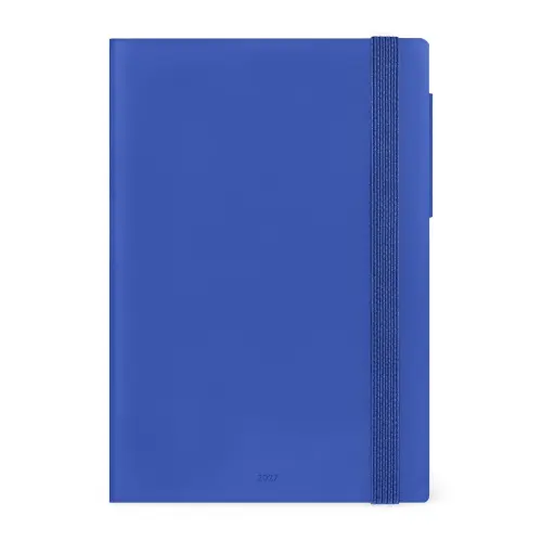 Legami Medium Weekly Diary with Notebook 2027 - Eclectic Blue