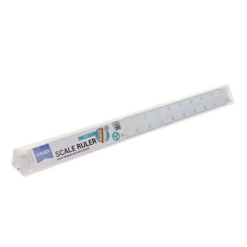 Concept 30cm Triangular Scale Ruler