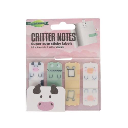 World of Colour Critter Notes - Page Markers