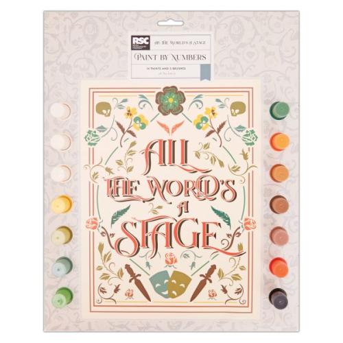 All the World's A Stage - Paint by Numbers