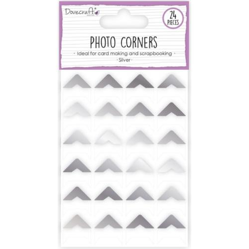 Silver Photo Corners