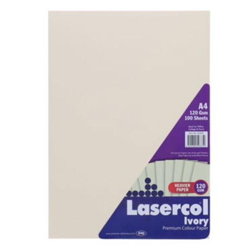 Lasercol A4 120gsm Activity Paper 100 Sheets - Ivory