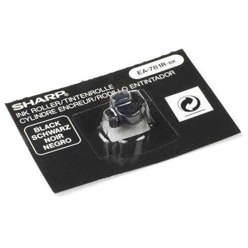 Sharp Ink Roller for Printing Calculator EL1607P Red Ref EA-781R-BK