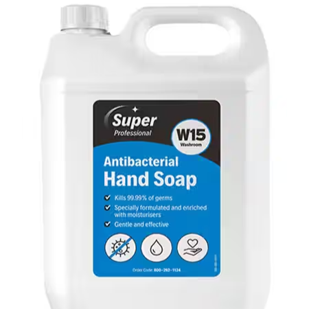 Super Professional 5 Litre Anti Bacterial Hand Soap