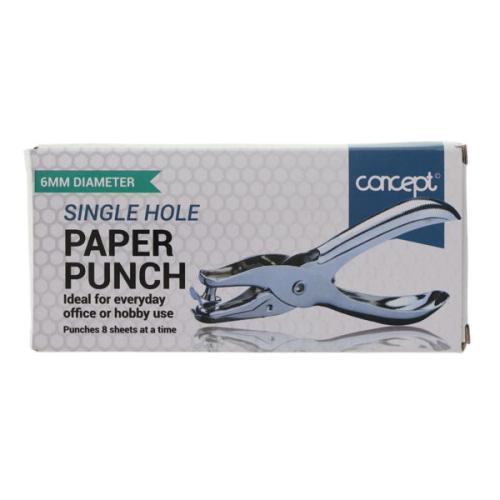 Concept Office Pro 6mm Single Hole Paper Punch