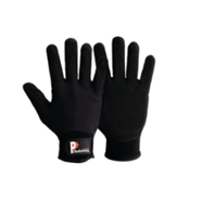 Pred Needle Cut F Safety Latex Needle Gloves 1 Pair Black 10 PRED12-10