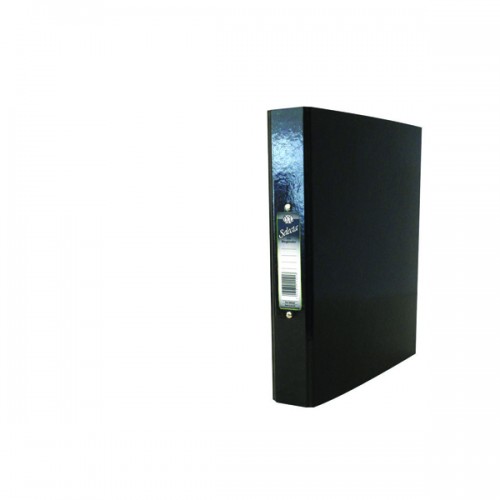 Concord Ixl Selecta Laminated Ring Binder A4 Black PK10