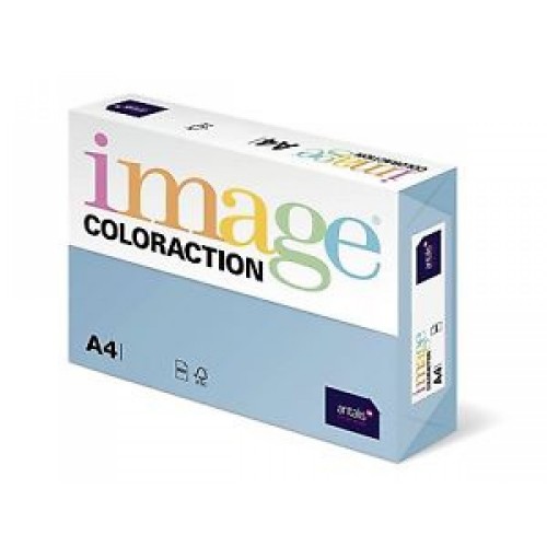 Coloraction Tinted Paper Pale Icy Blue (Iceberg) FSC4 A4 210X297mm 80Gm2 Pack 500