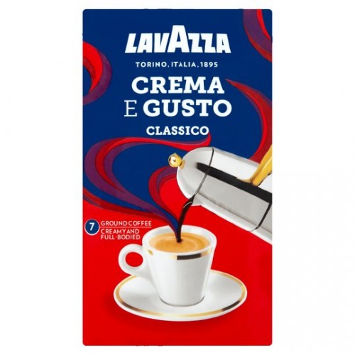 Lavazza Crema Gusto Ground Filter Coffee 250g