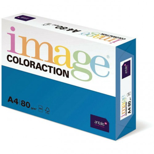 Coloraction Tinted Paper Deep Blue (Stockholm) FSC4 A4 210X297mm 160Gm2 210Mic Pack 250