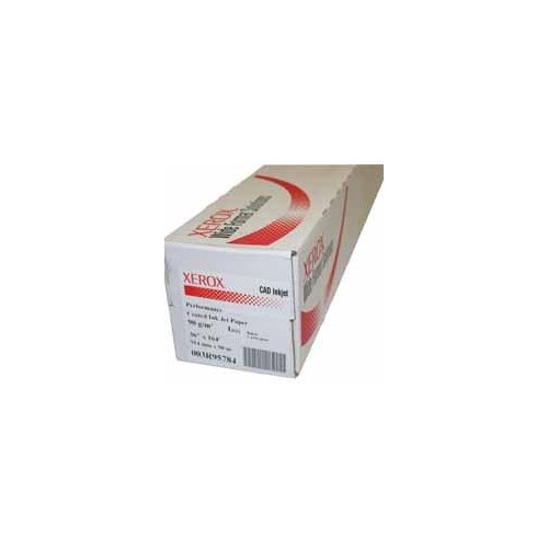 Xerox Wide Format Inkjet Paper Uncoated 841mm x 50M A0 Size 80gsm Pack of 4 Rolls